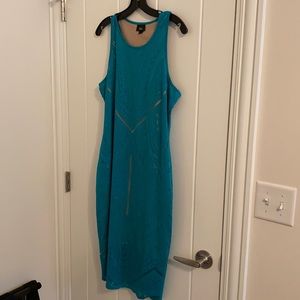 Mossimo tube cutout midi dress